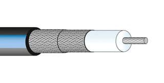 ENVIROFLEX_316_D - HUBER+SUHNER - ENVIROFLEX_316_D - Coaxial Cable, Enviroflex 316D / RD316 / RG316D, 3.16mm, 50ohm, 100m