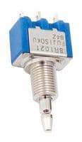 8R1021-N-Z - NIDEC COMPONENTS - 8R1021-N-Z - Pushbutton Switch, 8R-N Series, 6.5 mm, SPDT, On-(On), Plunger for Cap