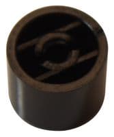 140000480081 - NIDEC COMPONENTS - 140000480081 - Switch Cap, 10mm Dia, Nidec Copal Electronics 8N Series Standard Pushbutton Switches, Black