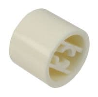 140000480082 - NIDEC COMPONENTS - 140000480082 - Switch Cap, 10mm Dia, Nidec Copal Electronics 8N Series Standard Pushbutton Switches, White