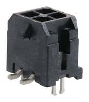 43045-0415 - MOLEX - 43045-0415 - Pin Header, Wire-to-Board, 3 mm, 2 Rows, 4 Contacts, Surface Mount Straight