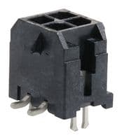 43045-0416 - MOLEX - 43045-0416 - Pin Header, Wire-to-Board, 3 mm, 2 Rows, 4 Contacts, Surface Mount Straight