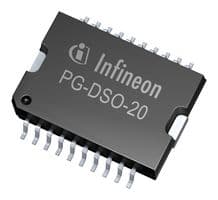 TLE72093RAUMA1 - INFINEON - TLE72093RAUMA1 - Motor Controller, DC and Stepper, 2 Output, -40 °C to 125 °C, SOIC-20, 5 A, 2 V to 28 V