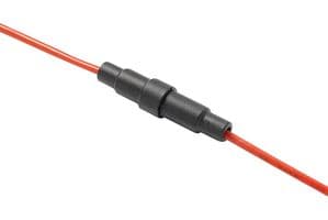 01500274LXN - LITTELFUSE - 01500274LXN - Fuseholder, Cartridge In Line, 1 Fuse, 5 A, 350 VAC, 350 VDC, 5mm x 20mm, 2AG, Wire Leaded