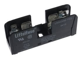 L60030M1SQ - LITTELFUSE - L60030M1SQ - Fuseholder, Cartridge, 1 Fuse, 30 A, 600 VAC, 600 VDC, Midget, Quick Connect, Screw