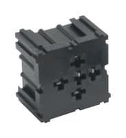 03540506Z - LITTELFUSE - 03540506Z - Relay Socket, Panel, Quick Connect, 5 Pins, 48 VDC, POWR-BLOK Series