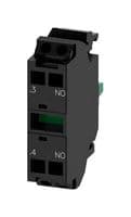 3SU14001AA103BA0 - SIEMENS - 3SU14001AA103BA0 - Contact Block, Spring, 1 Pole, 10 A, 24 V
