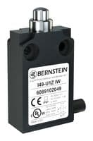 I49-U1Z IW - BERNSTEIN - I49-U1Z IW - Limit Switch, Top Plunger, SPST-NO, SPST-NC, 10 A, 24 V, I49 Series