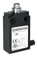 I49-SU1Z IW - BERNSTEIN - I49-SU1Z IW - Limit Switch, Top Plunger, SPST-NO, SPST-NC, 10 A, 24 V, I49 Series