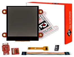 SK-PIXXILCD-25P4-CTP - 4D SYSTEMS - SK-PIXXILCD-25P4-CTP - Starter Kit, PIXXI-44, 2.5", Display, Graphics Controller