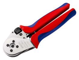 97 52 65 - KNIPEX - 97 52 65 - Crimp Tool, Four-Mandrel, Hand, Knipex 10-25AWG Crimp Turned Contacts