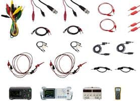 35421440 - KEYSIGHT TECHNOLOGIES - 35421440 - Test Equipment Kit, Oscilloscope, Function Generator, DMM, Bench Power Supply, Probe, Test Leads