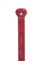 7TAG009070R0096 - ABB - 7TAG009070R0096 - Cable Tie, Nylon 6.6 (Polyamide 6.6), Red, 92 mm, 2.3 mm, 22 mm, 80 N