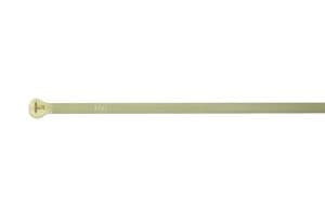 7TCG009590R0001 - ABB - 7TCG009590R0001 - Cable Tie, Nylon 6.6 (Polyamide 6.6), Natural, 203 mm, 2.4 mm, 51 mm, 18 lb