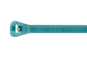 7TAG009620R0005 - ABB - 7TAG009620R0005 - Cable Tie, Ty-Rap, Fluoropolymer, Aqua, 360 mm, 4.4 mm, 102 mm, 220 N
