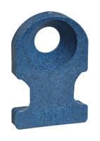 7TAG009660R0009 - ABB - 7TAG009660R0009 - Mounting Base, Nylon 6.6, Blue, Screw Mount, 19.1 mm x 12.7 mm x 3.05 mm