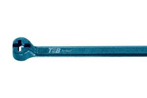 7TAG009660R0030 - ABB - 7TAG009660R0030 - Cable Tie, Ty-Rap, Polypropylene, Blue, 92 mm, 2.4 mm, 16 mm, 50 N