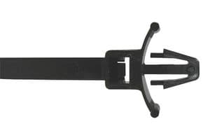 7TAG054700R0001 - ABB - 7TAG054700R0001 - Cable Tie, Push Mount, Nylon 6.6, Black, 200 mm, 4.8 mm, 45 mm, 222 N