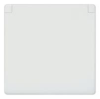 5UH1204 - SIEMENS - 5UH1204 - Cover Plate, DELTA i-system, Spring Flap, Titanium White, 55 mm x 55 mm
