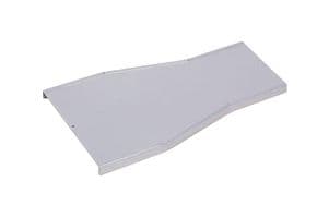 09670 - ABB - 09670 - Reducer Cover, 200 mm W x 100 mm H, Hot Dip Galvanized after Fabrication