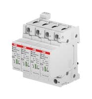 2CTB815708R1100 - ABB - 2CTB815708R1100 - Surge Protector, Plug-In, T2, 4 P, 80 kA, 230 V/400 V