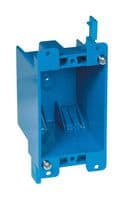 7TAA040050R0001 - ABB - 7TAA040050R0001 - OLD WORK OUTLET BOX, 1 GANG, PVC, BLUE
