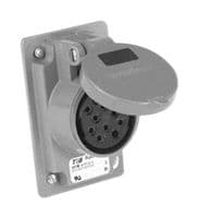 7TAA057530R0082 - ABB - 7TAA057530R0082 - Pin & Sleeve Connector, 20 A, 600 V, Cable Mount, Receptacle, 10P