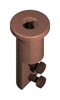 7TCA083410R0001 - ABB - 7TCA083410R0001 - Rod to Tape Coupling, Copper, 15 mm