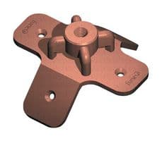 7TCA083410R0079 - ABB - 7TCA083410R0079 - Ridge Saddle, Copper, 15 mm, M16, 31 mm