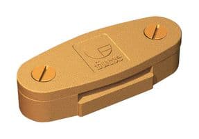 7TCA083510R0006 - ABB - 7TCA083510R0006 - DC Tape Clip, Swing Lid, 25 mm x 3 mm Copper Bare Conductor
