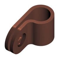 7TCA083560R0003 - ABB - 7TCA083560R0003 - Cable Clip, 1-Hole, Copper, 8 mm Dia, Solid Circular Conductor