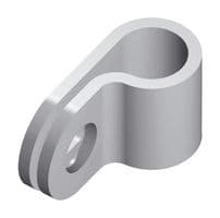 7TCA083560R0007 - ABB - 7TCA083560R0007 - Cable Clip, 1-Hole, Aluminium, 8 mm Dia, Solid Circular Conductor