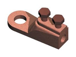 7TCA083740R0048 - ABB - 7TCA083740R0048 - Cable Socket, Straight Setscrew, Copper, 8 mm, 12 mm Dia