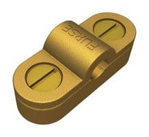 7TCA083830R0004 - ABB - 7TCA083830R0004 - Cable Saddle, Heavy Duty, Copper, 10 mm, Solid Circular Conductor