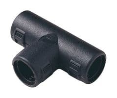 7TCA296050R0529 - ABB - 7TCA296050R0529 - Hinged T-Piece, 16 mm x 10 mm x 13 mm, Nylon 6.6, Black, Conduits