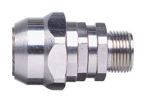 7TCA296100R0050 - ABB - 7TCA296100R0050 - Conduit Connector, Straight, 1/2", Nylon 6.6, Metallic