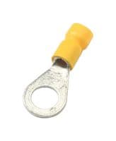 7TCI029980R1030 - ABB - 7TCI029980R1030 - Ring Tongue Terminal, M4, #8, 6 mm², Sta-Kon VB, Yellow