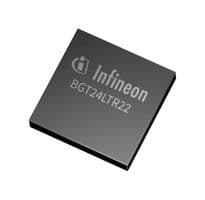 BGT24LTR22E6327XTSA1 - INFINEON - BGT24LTR22E6327XTSA1 - RF Transceiver, 24 GHz to 24.25 GHz, WFWLB-52, 1.45 V to 1.6 V, -40 °C to 85 °C