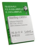 453-00046C - EZURIO - 453-00046C - WLAN Module, Wi-Fi+Bluetooth, Dual-Band 2.4GHz & 5GHz, SDIO, UART, Sterling LWB5+, MHF4