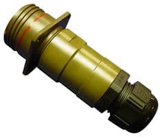 RJFTV2PE1ZN - AMPHENOL SOCAPEX - RJFTV2PE1ZN - In-Line Adapter, Square Flange, Adaptor, In-Line, RJ45, RJ45, RJFTV