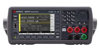 B2901B - KEYSIGHT TECHNOLOGIES - B2901B - Source Measure Unit SMU, Precision, 1-Channel, 210V, 3A DC, 10.5A Pulse, 100fA Resolution