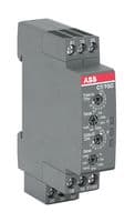 1SVR508160R0100 - ABB - 1SVR508160R0100 - Analogue Timer, CT-C, On Pulse, Off Pulse, 0.05 s, 100 h, 14 Ranges, 2 Changeover Relays