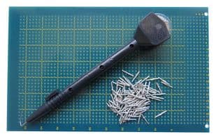 MP005866 - MULTICOMP PRO - MP005866 - Assortment Kit, Bobbins/Brake/Matrix Boards/Solder Pins/Wiring Pencils, 105 X 65 X 1.6mm Board