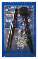 MP005868 - MULTICOMP PRO - MP005868 - Assortment Kit, Bobbins/Brake/SMT Eurocard/Tweezer/Solder Pins/Wiring Pencil, 160 X 100mm Euro Card