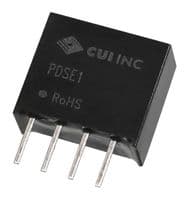 PDSE1-S5-S15-S - CUI - PDSE1-S5-S15-S - Isolated Through Hole DC/DC Converter, ITE, SIP, 1:1, 1 W, 1 Output, 15 V