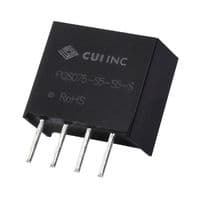 PQS075-S5-S12-S - CUI - PQS075-S5-S12-S - Isolated Through Hole DC/DC Converter, ITE, SIP, 1:1, 740 mW, 1 Output, 12 V