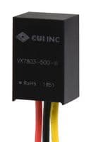 VX7803-500-W - CUI - VX7803-500-W - DC/DC Converter, ITE, 1 Output, 1.65 W, 3.3 V, 500 mA, VX78-500-W Series