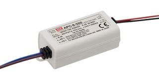 APC-8-500 - MEAN WELL - APC-8-500 - LED Driver, 8 W, 16 VDC, 500 mA, Constant Current, 90 V