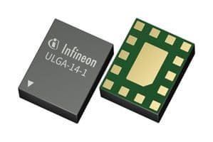 BGS15MU14E6327XTSA1 - INFINEON - BGS15MU14E6327XTSA1 - RF Switch, 400 MHz to 6 GHz, ULGA-14, 1.65 V to 1.95 V Supply