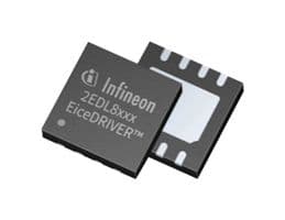 2EDL8023GXUMA1 - INFINEON - 2EDL8023GXUMA1 - MOSFET Driver, High Side and Low Side, 8 V to 17 V Supply, 3 A Out, 45 ns Delay, VDSON-8